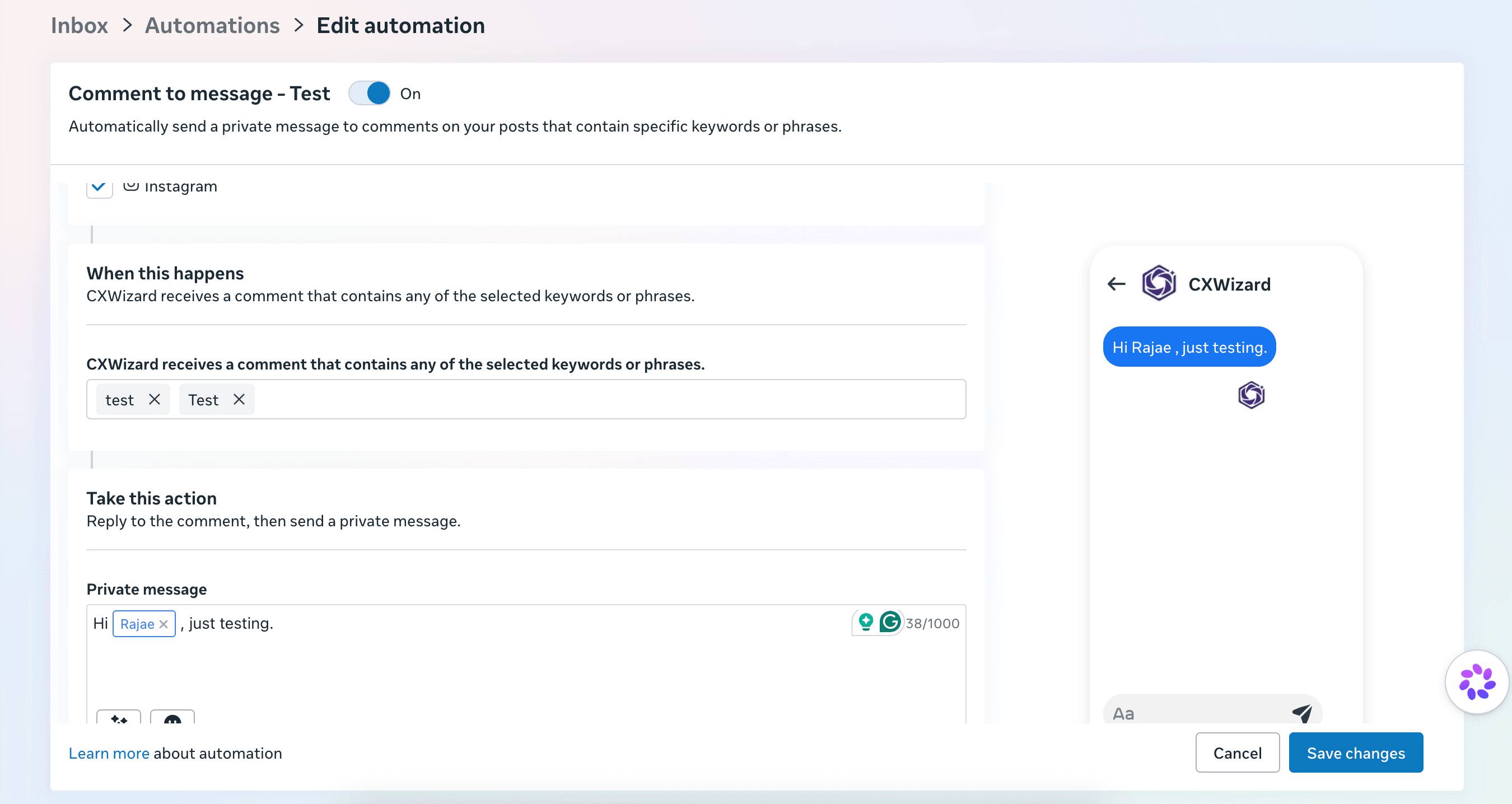 How to Set Up IG Comment DM Automation for Free (No Need for ManyChat)