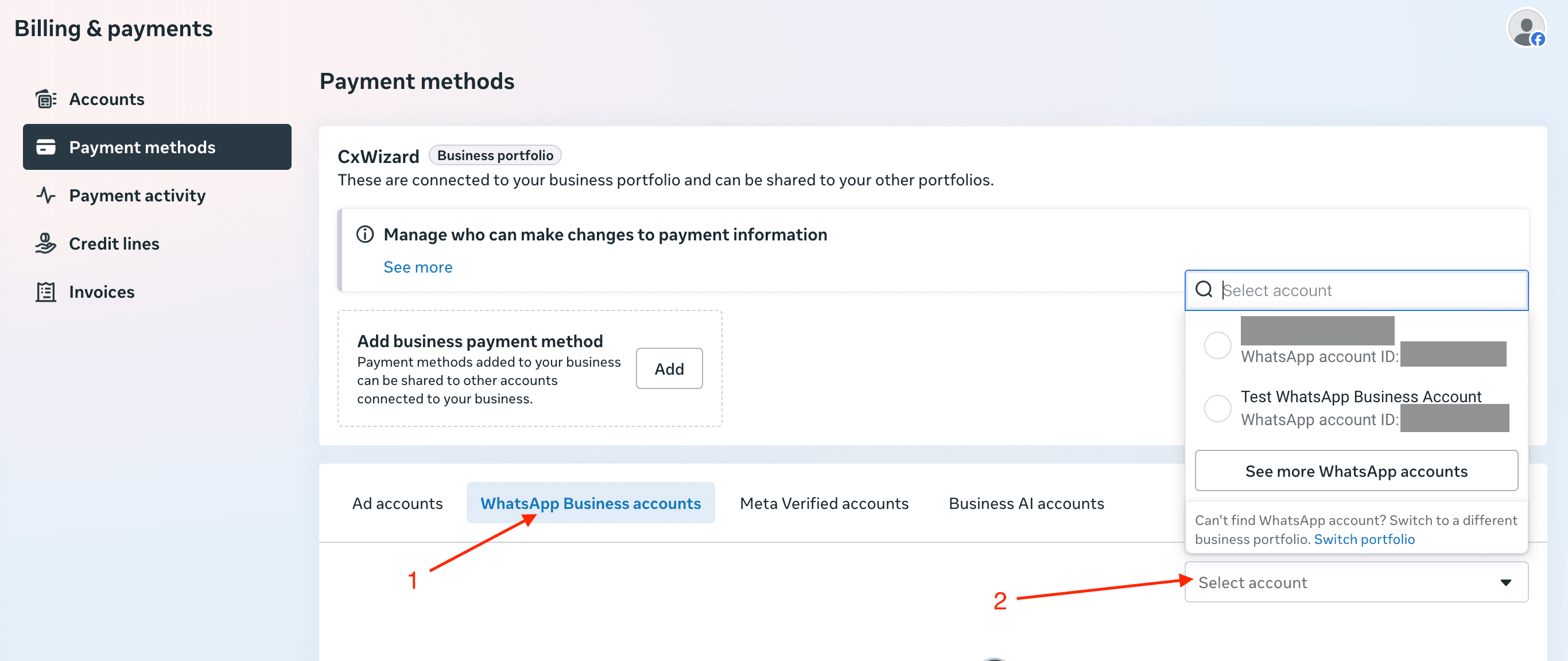 How to Add a Payment Method to Your WhatsApp Business Account